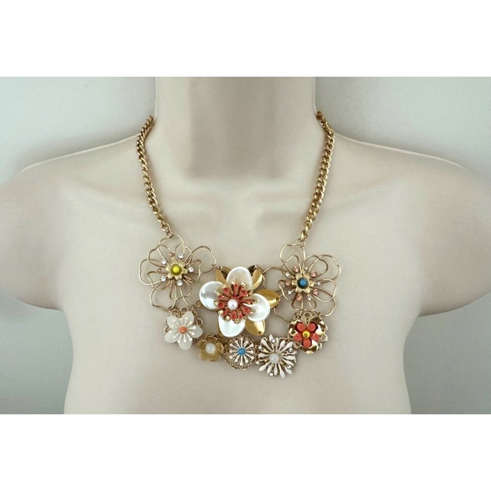Floral Gold Necklace